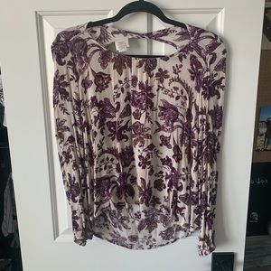 Floral blouse